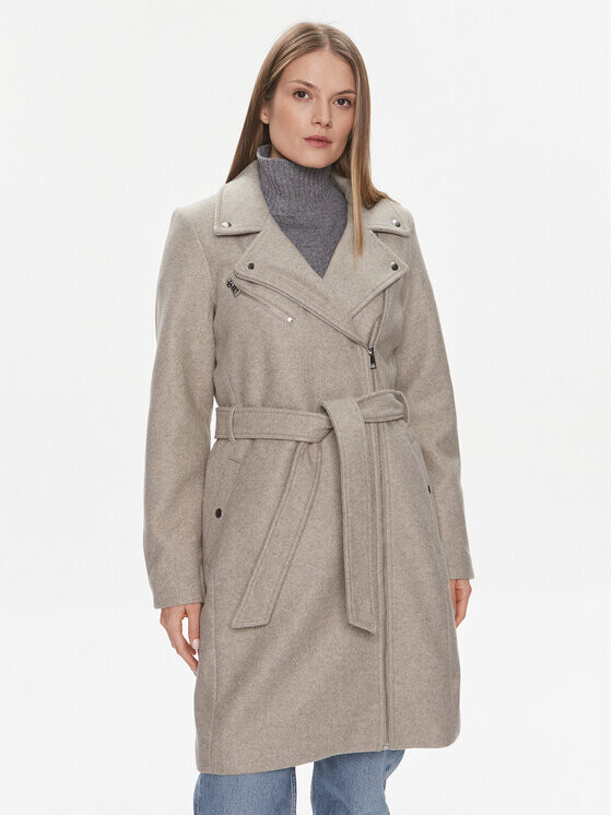 

Переходное пальто стандартного кроя Vero Moda, бежевый