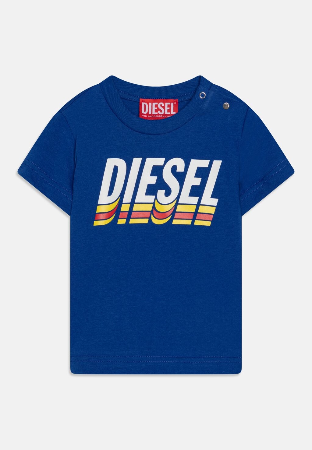 

Футболка с принтом Baby Tvaseb Unisex Diesel, синий