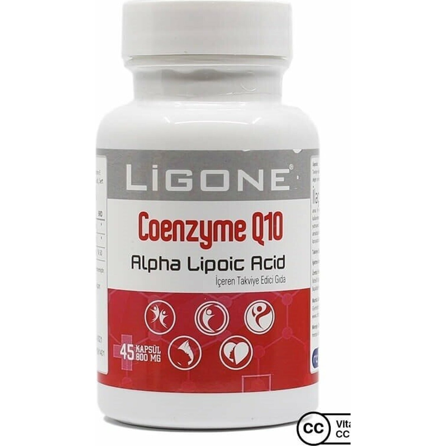 

Коэнзим Ligone Q10, 45 капсул
