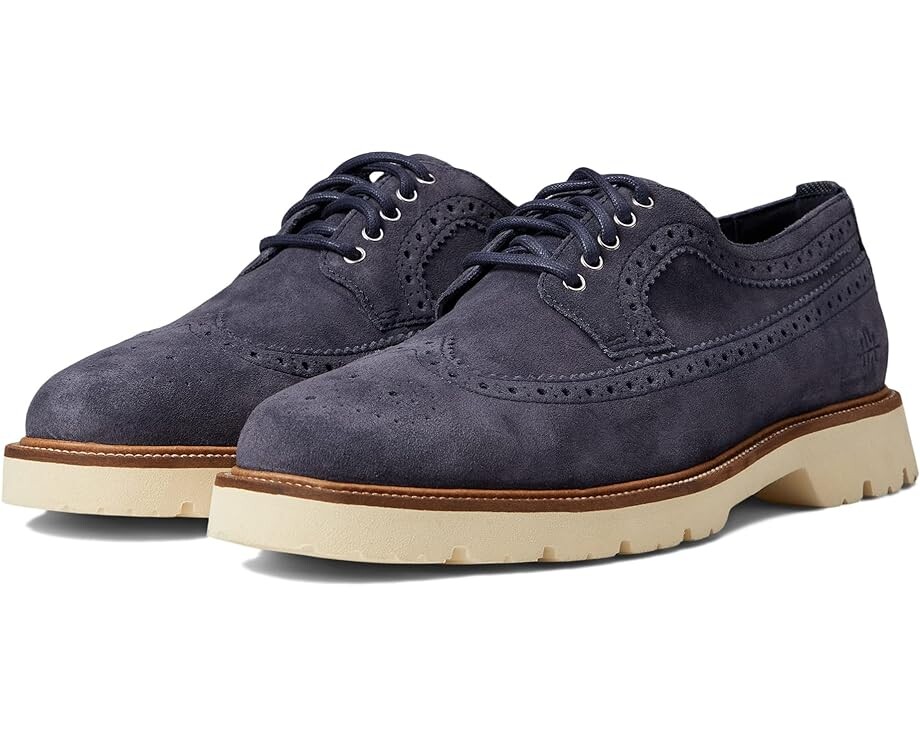 

Оксфорды Cole Haan American Classics Long Wing, цвет Navy Blazer Suede