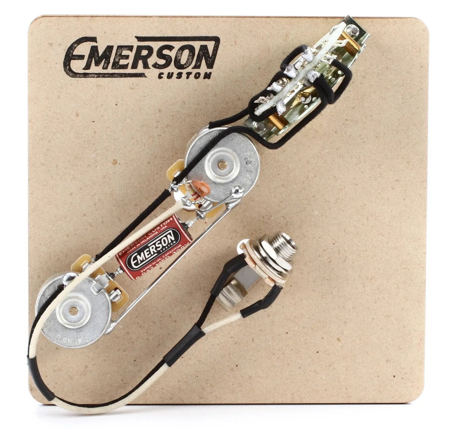 

Специальный 4-полосный готовый комплект Emerson для гитар Telecaster — 250 тыс. потенциометров