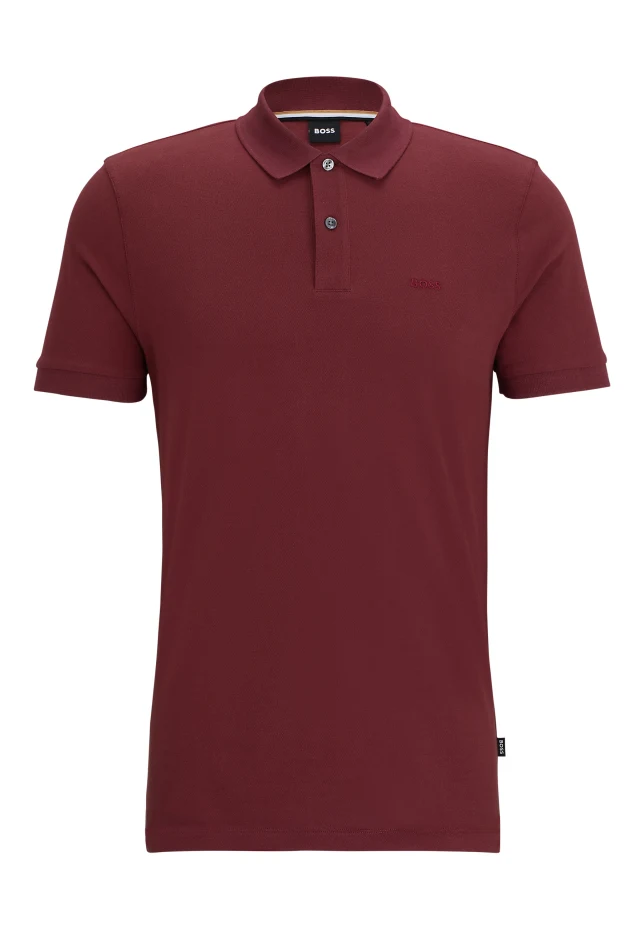 

Pallas рубашка поло стандартного кроя Boss, красный