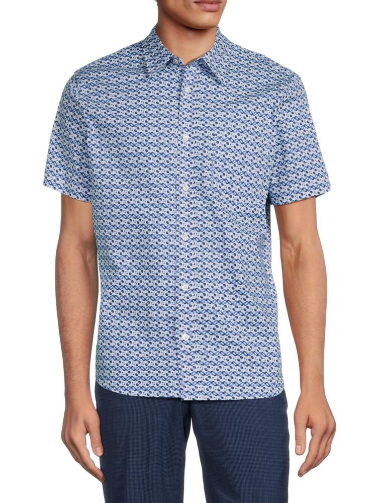 

Рубашка с принтом «Калейдоскоп» Ben Sherman, цвет Light Blue