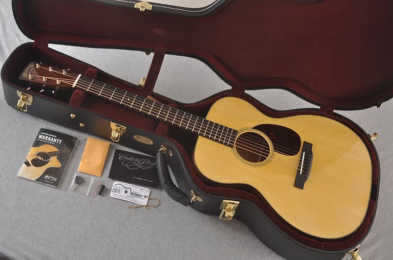 

Акустическая гитара Martin Custom Shop OM 18 Style Adirondack Sinker #2722231