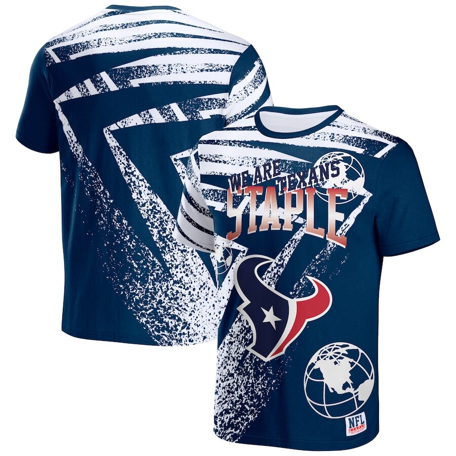 

Футболка с коротким рукавом Staple Houston Texans, нави