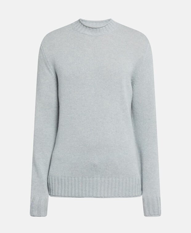 

Кашемировый пуловер FTC Cashmere, серебряный