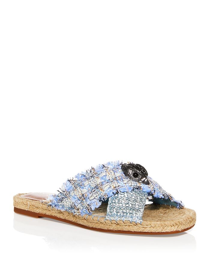 

Женские сандалии Kensington Crisscross без шнуровки эспадрильи KURT GEIGER LONDON