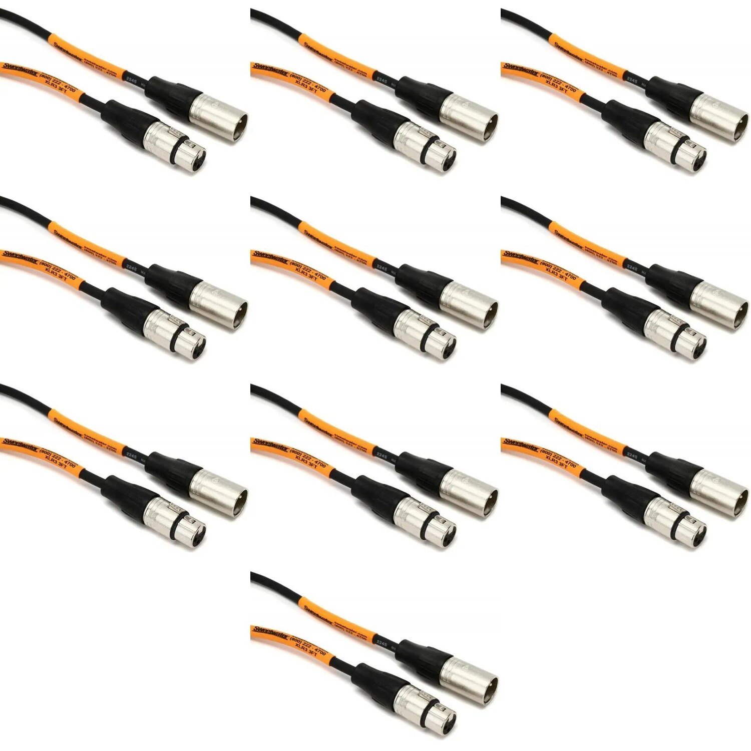 

Соединительный кабель Pro Co EXM-3 Excellines XLR «мама» — «папа» XLR — 3 фута (10 шт. в упаковке)