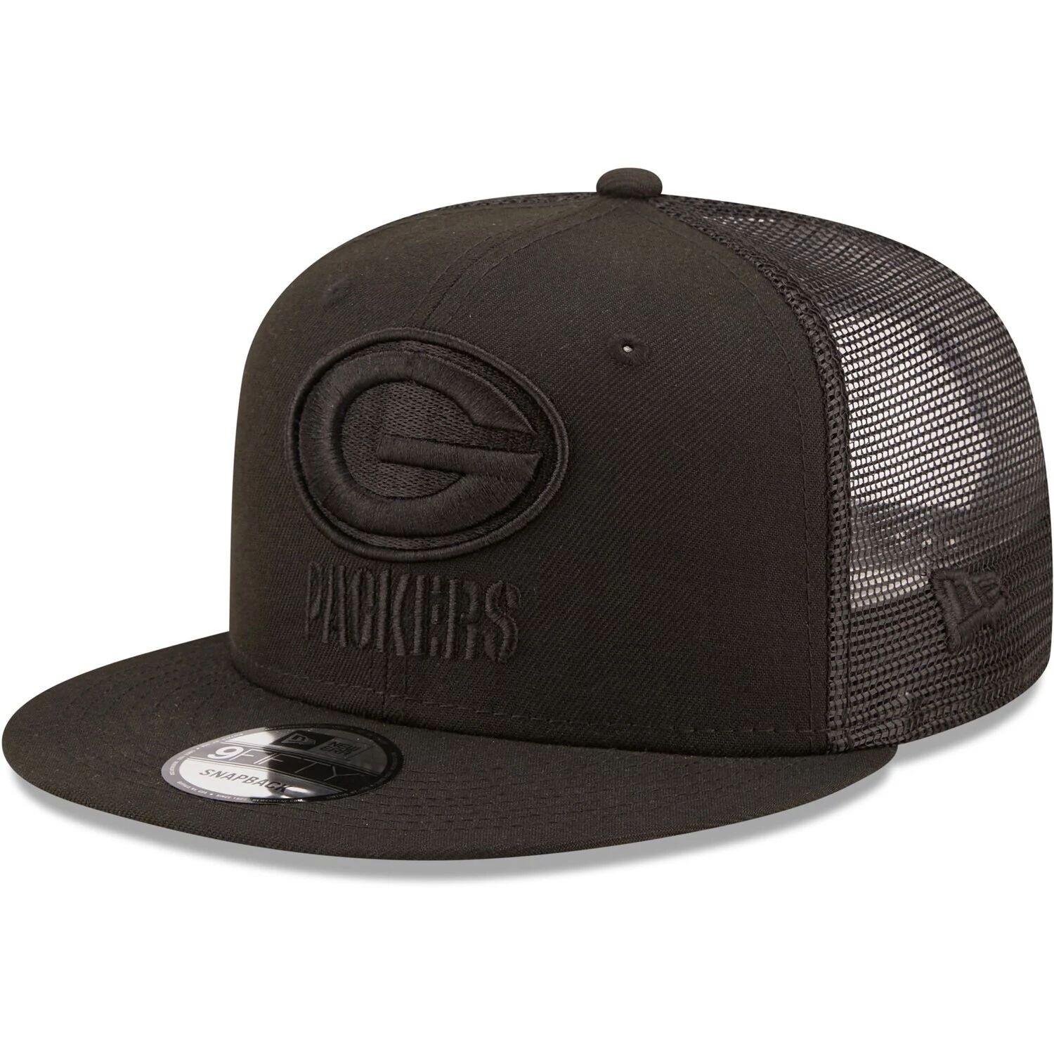 

Мужская кепка New Era Black Green Bay Packers Classic 9FIFTY Trucker Snapback