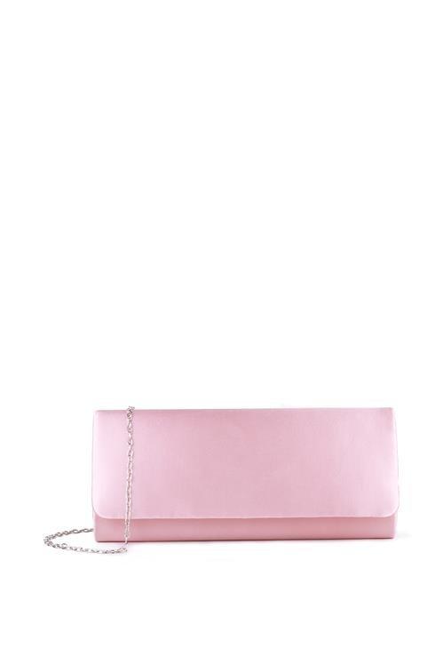 Атласная сумочка-клатч 'Shadow' Paradox London, розовый