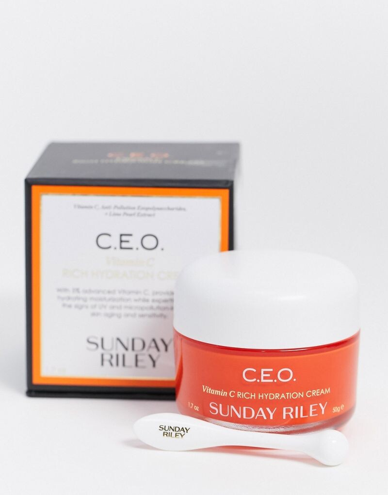 

Sunday Riley CEO Увлажняющий крем с высоким содержанием витамина С, 1,7 унции