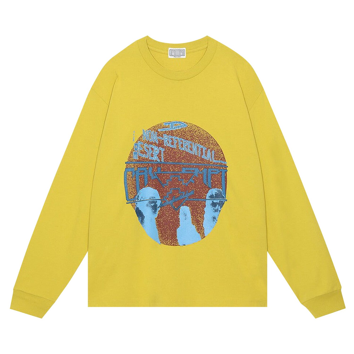

Футболка с длинными рукавами Cav Empt, цвет Желтый