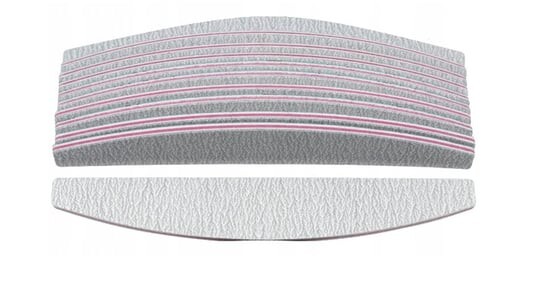 

50 двусторонних пилочек для ногтей Zebra Boat 180/240, Finess