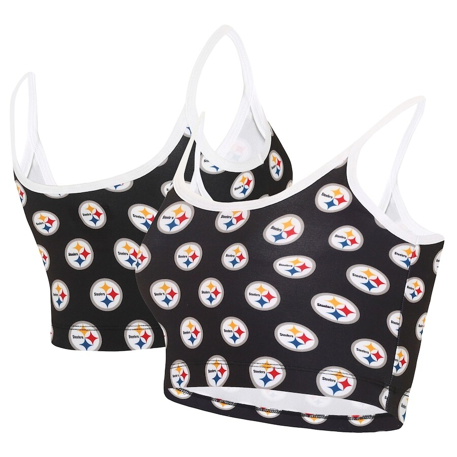 

Спортивный бюстгальтер Concepts Sport Pittsburgh Steelers, черный