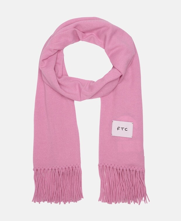 

Кашемировый шарф FTC Cashmere, розовый