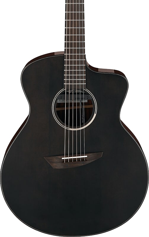 цена Акустическая гитара Ibanez JGM5 Jon Gomm Signature Acoustic-Electric Guitar, Black/Natural w/Gig Bag