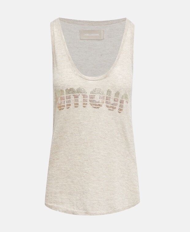 

Кашемировый топ Zadig&Voltaire, естественный