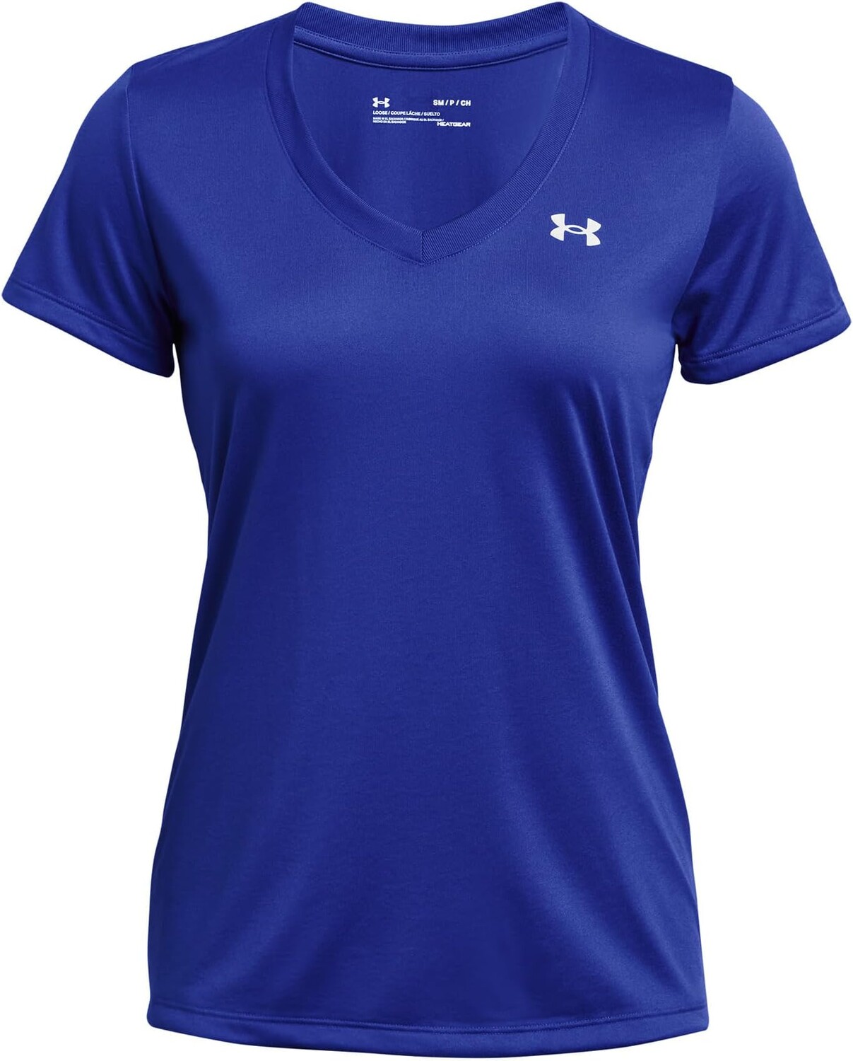 

UA Tech S/S - Твердый Under Armour, цвет Team Royal/Metallic Silver