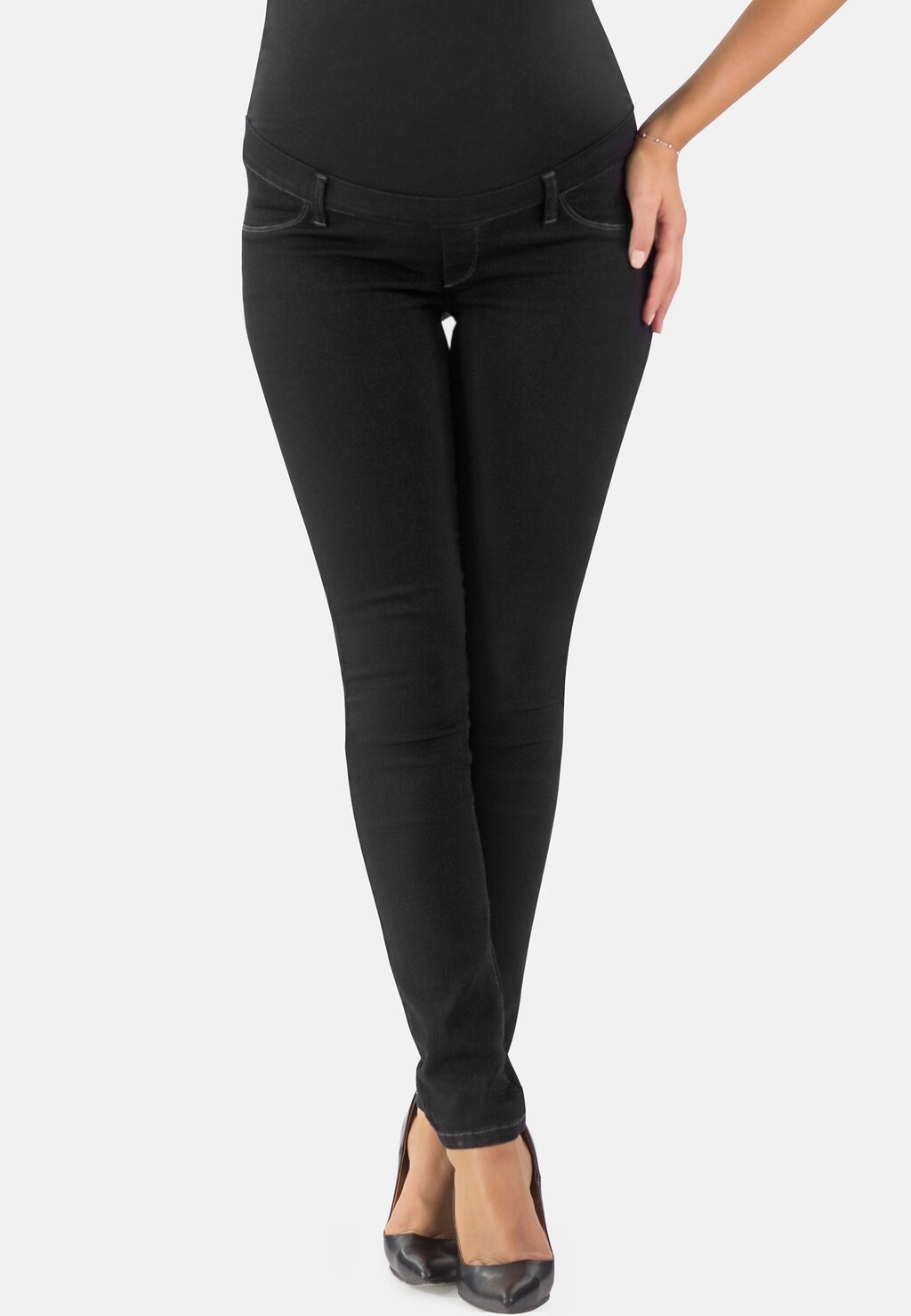 

Джинсы скинни MamaJeans, черный