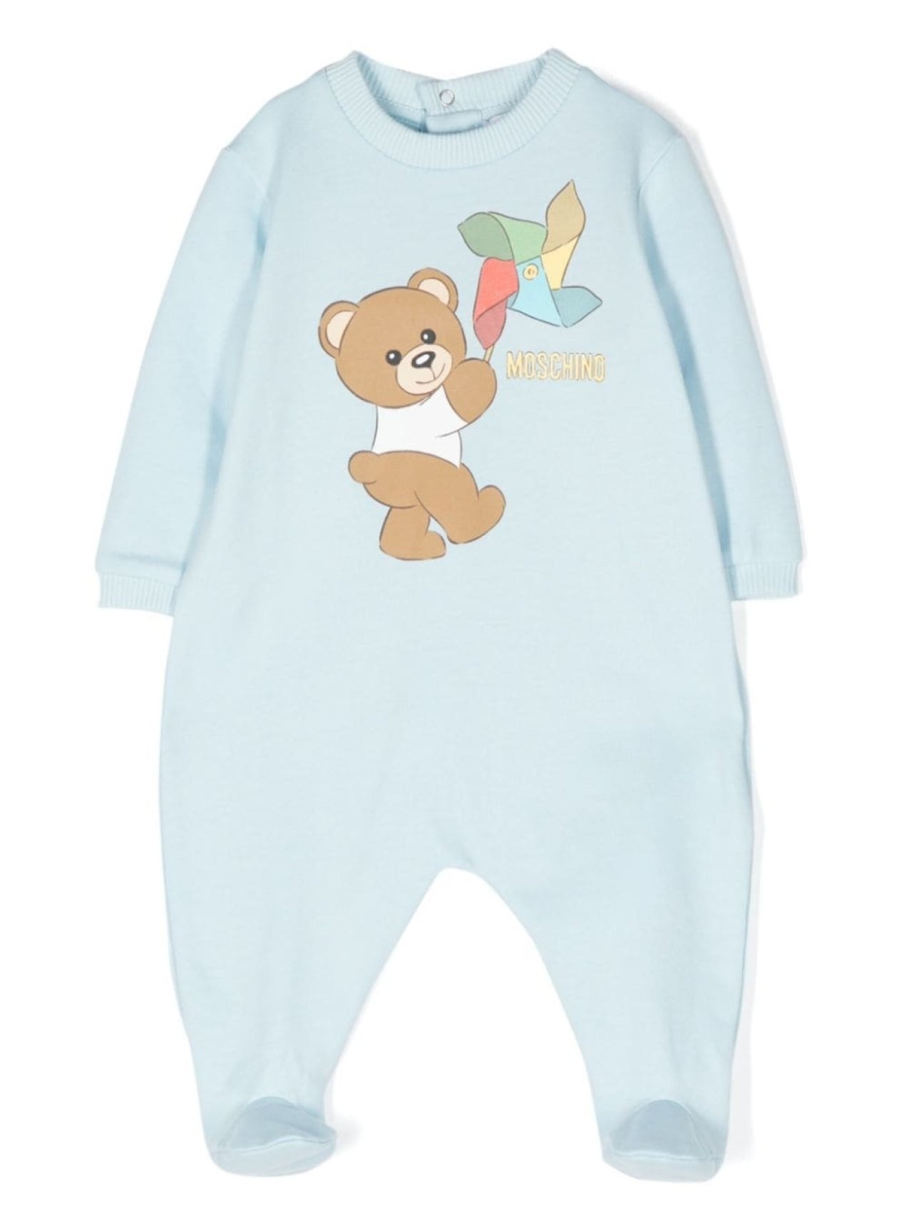 

Moschino Kids пижама с декором Teddy Bear, синий