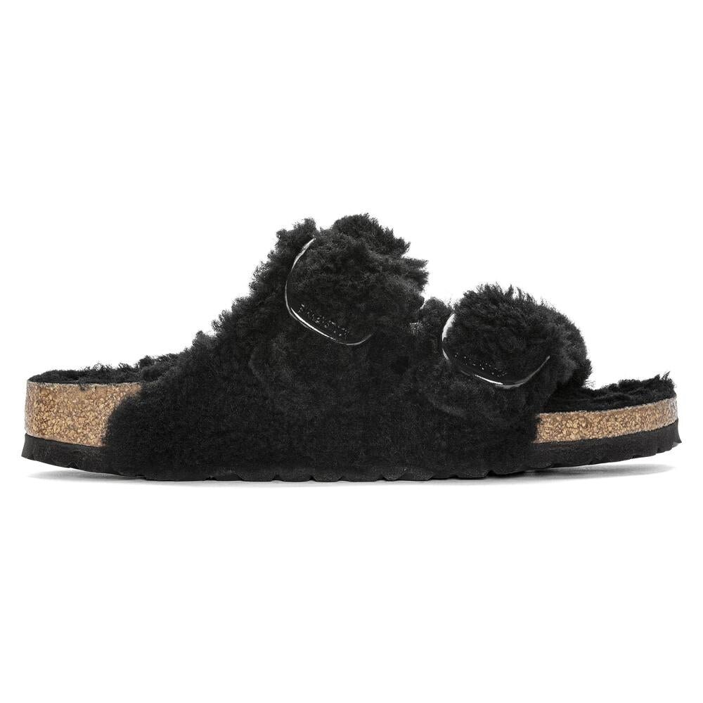 

Сандалии Birkenstock Arizona Shearling Narrow, черный