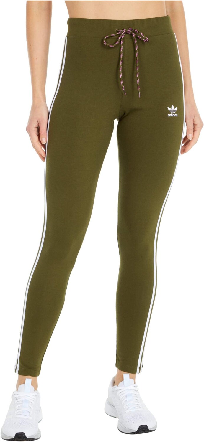 

Брюки Tights adidas, цвет Dust Green