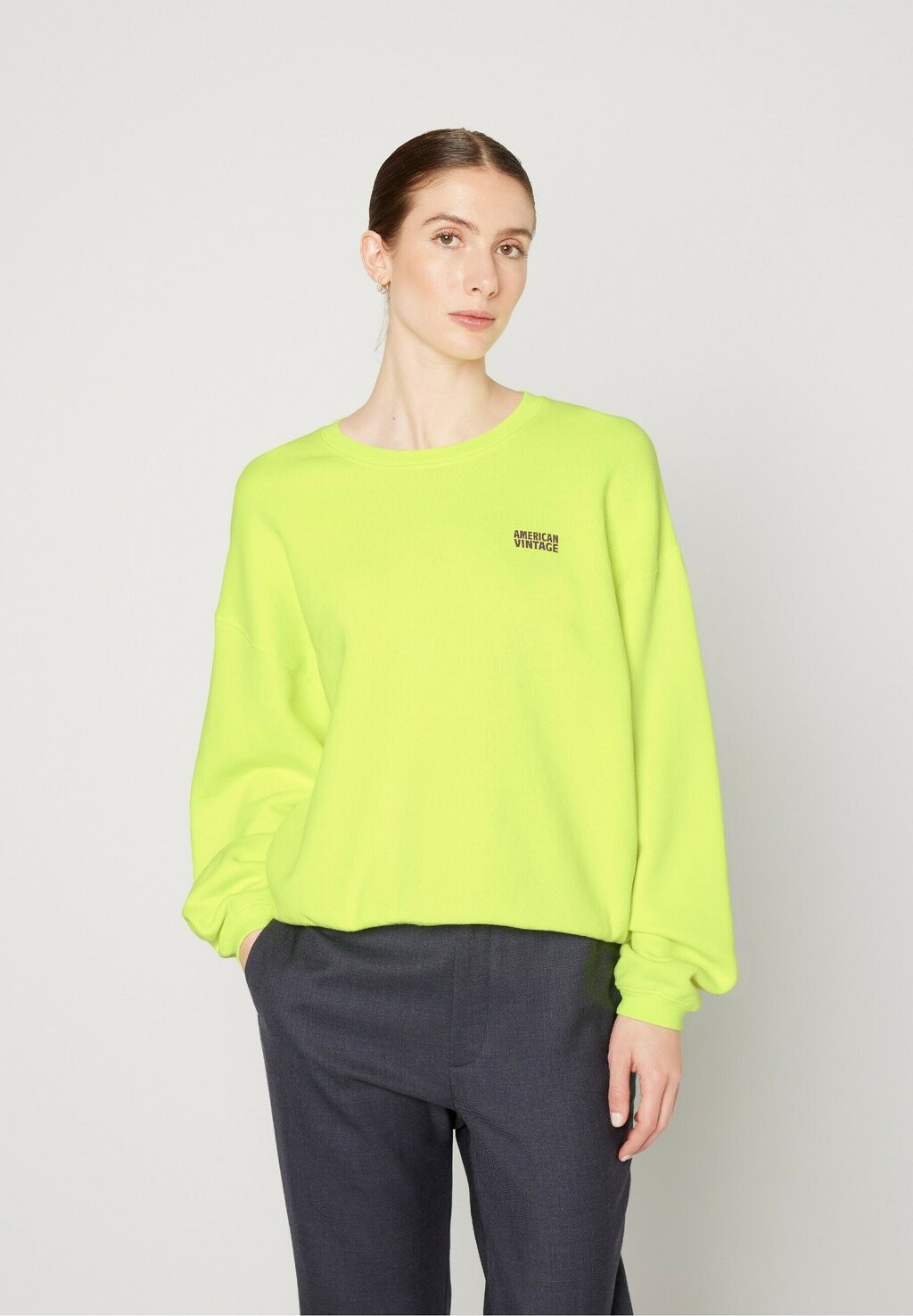 

Толстовка IZUBIRD American Vintage, цвет jaune fluo
