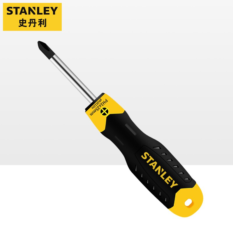 Мощная крестовая отвертка STANLEY с магнитной отверткой PH1x25 мм STMT67557-8-23