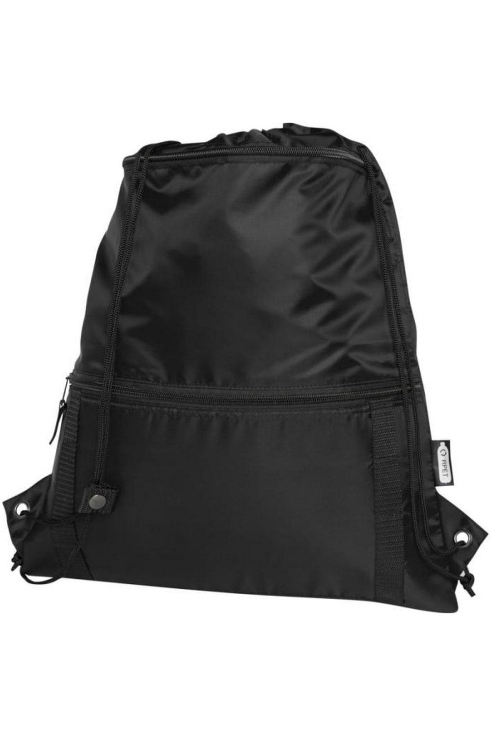 Изолированная сумка на шнурке Adventure из переработанного сырья Bullet, черный большая сумка тоут sabia packaway из переработанного сырья bullet черный