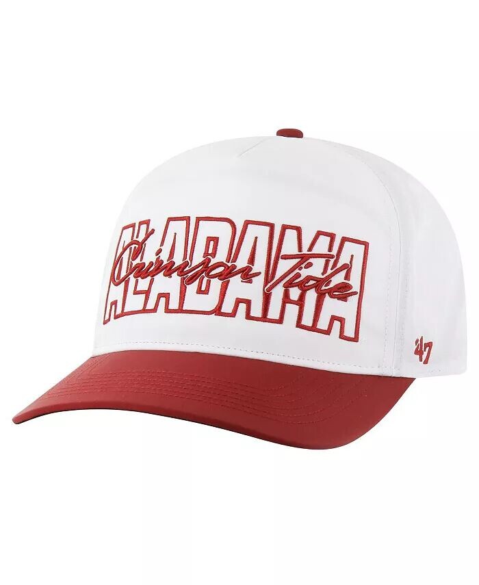 

Мужская белая регулируемая кепка Alabama Crimson Tide Lineman Hitch '47 Brand, белый