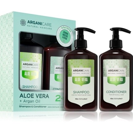 

Подарочный набор Aloe Vera Duo Box (увлажняющий эффект) Arganicare