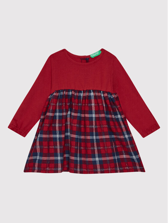 

Платье на каждый день, стандартного кроя United Colors Of Benetton, красный