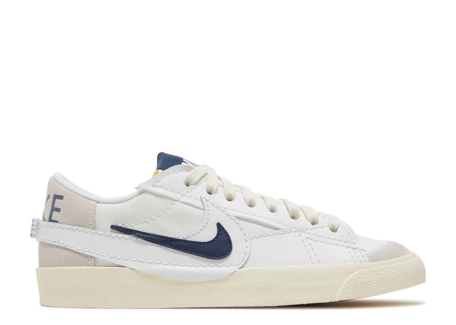 

Кроссовки Nike Blazer Low '77 Jumbo Se 'White Midnight Navy', белый, Белый;серый