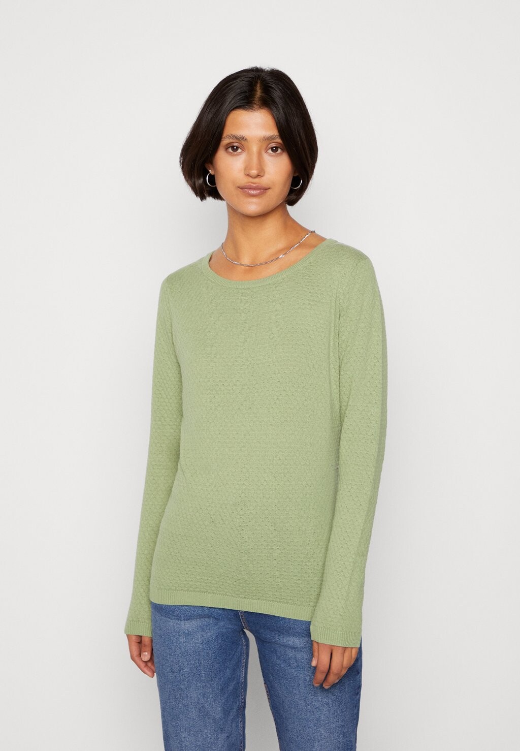 

Джемпер Vero Moda Vmcare Structure Ls O-Neck Ga Noos, loden frost