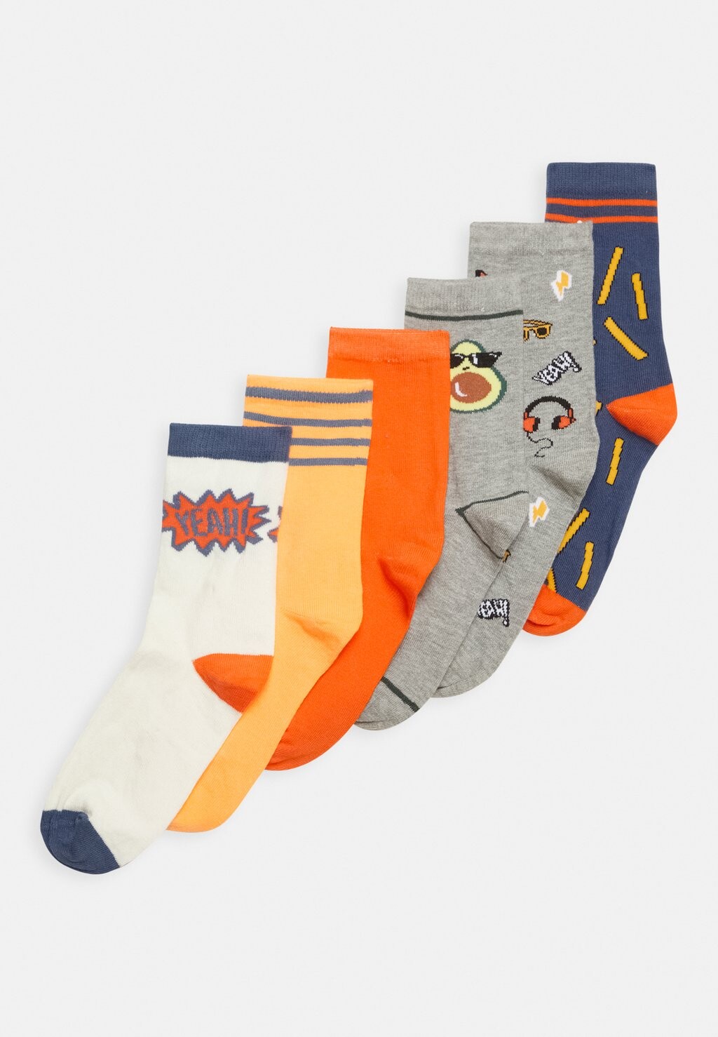 

Носки NKMLUKE UNISEX 6PACK Name it, цвет sargasso sea