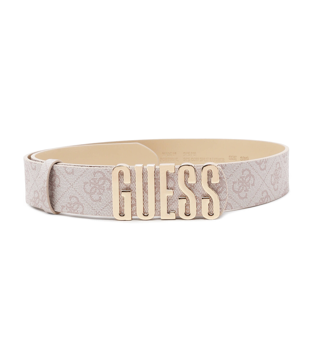 

Ремень Guess, кремовый