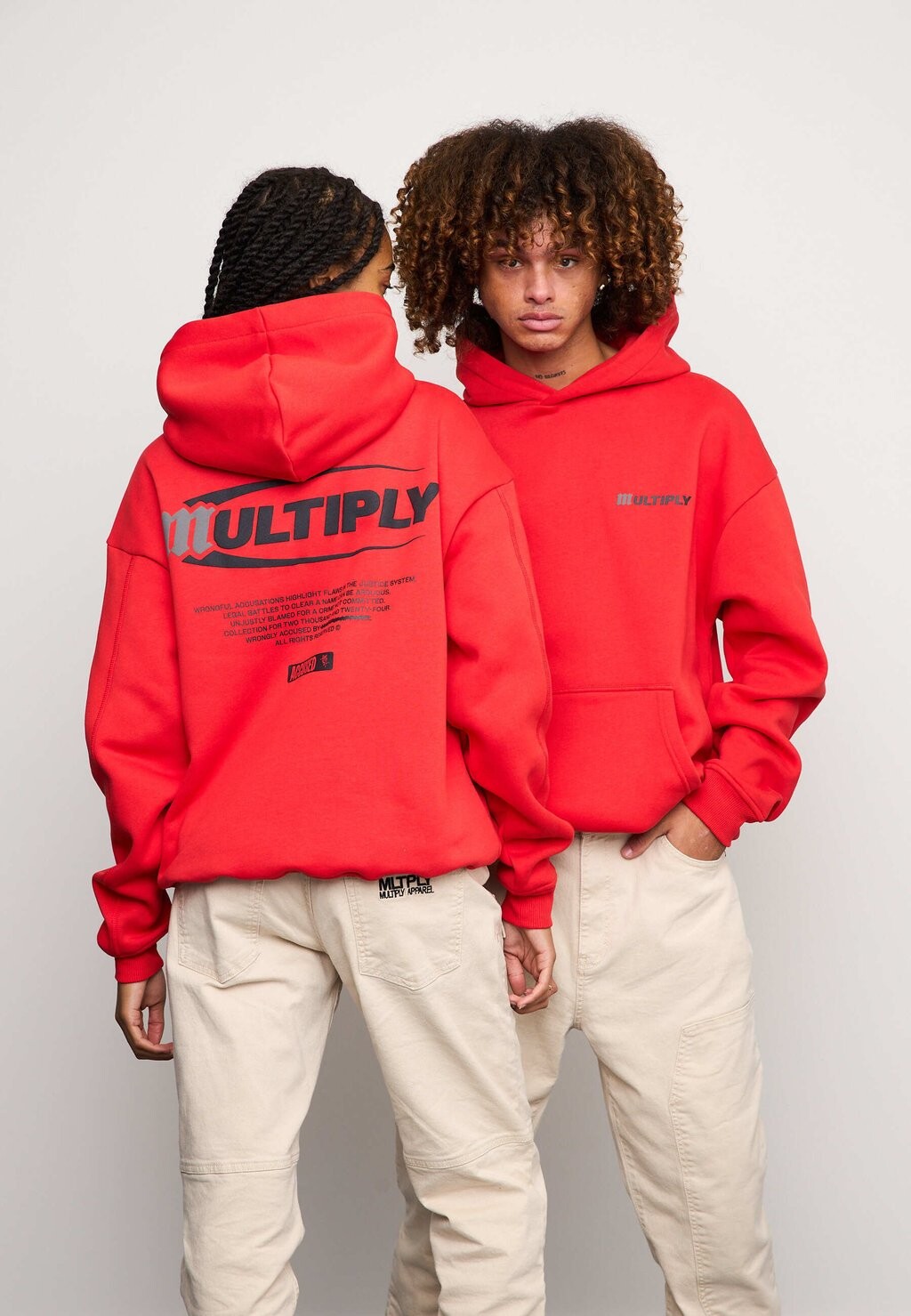 

Толстовка ACCUSED Multiply Apparel, светло-красный