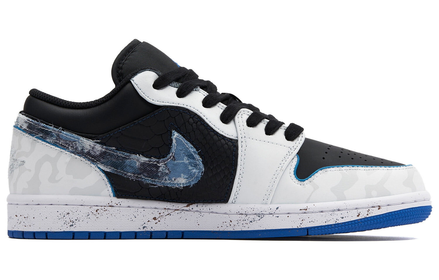 

Jordan Air Jordan 1 винтажные баскетбольные кроссовки мужские, University Blue/Black/White
