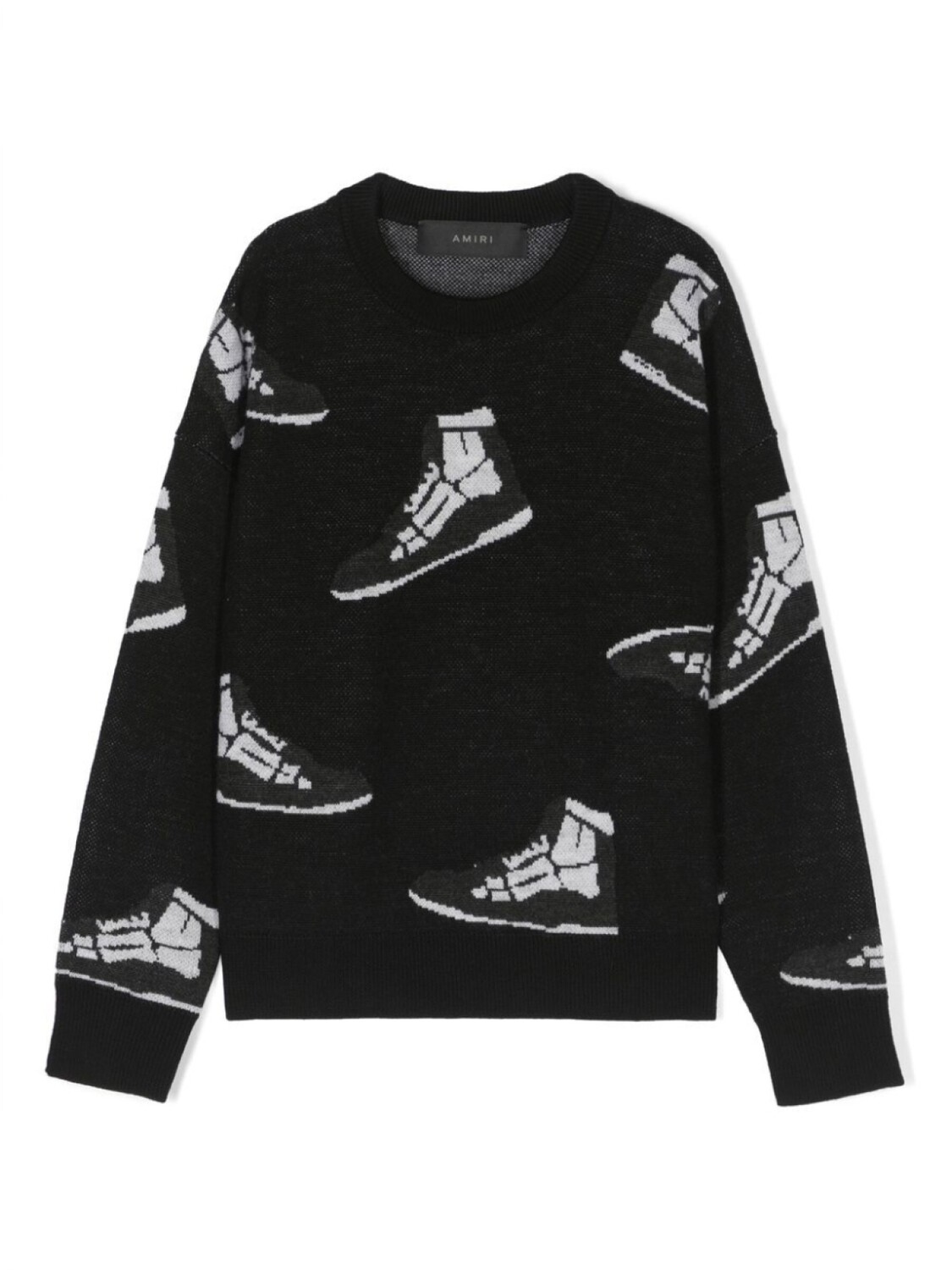 

AMIRI KIDS толстовка с принтом Skeleton Foot, черный