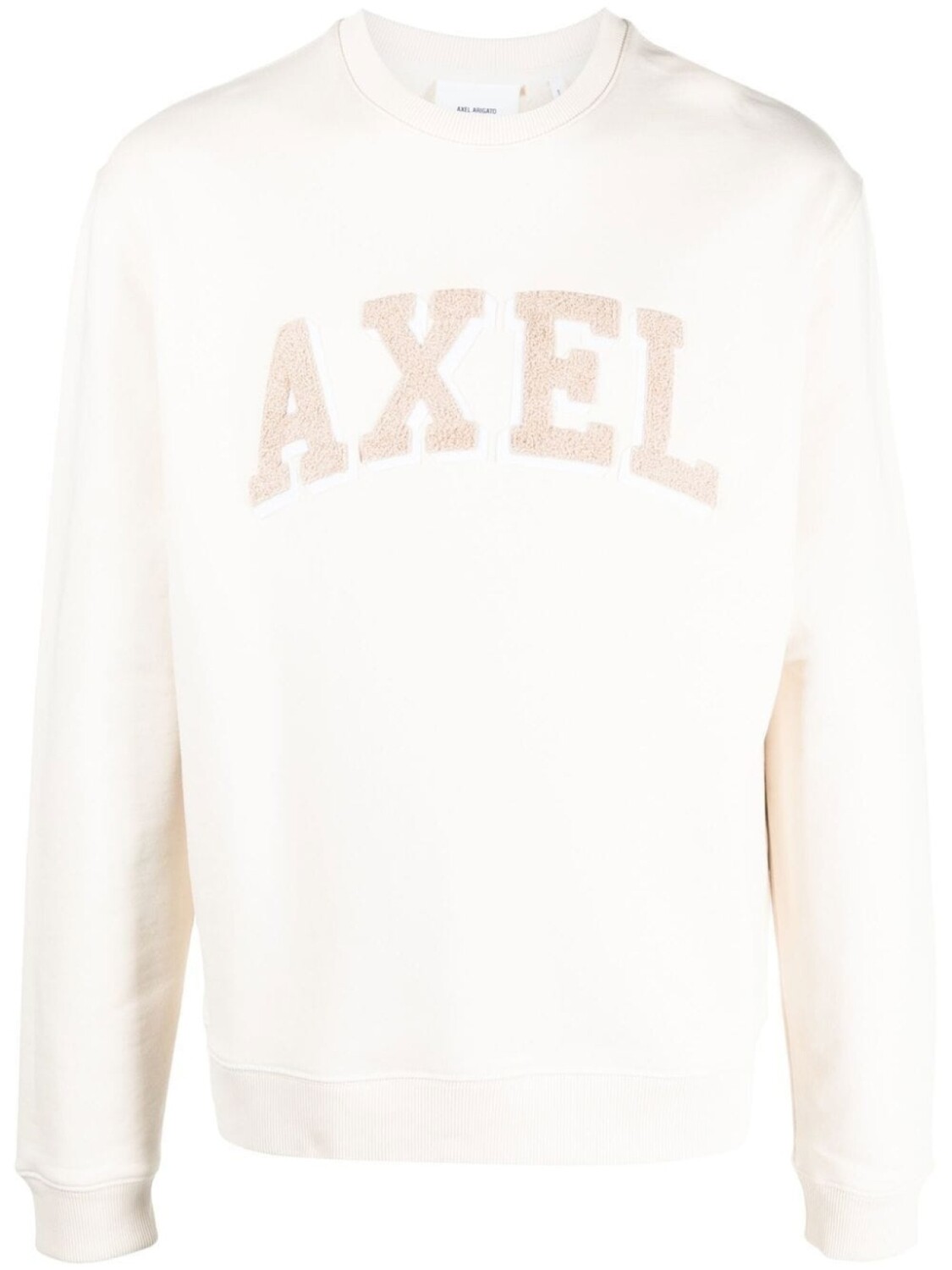 

Axel Arigato Axel Arc appliqué sweatshirt, нейтральный цвет