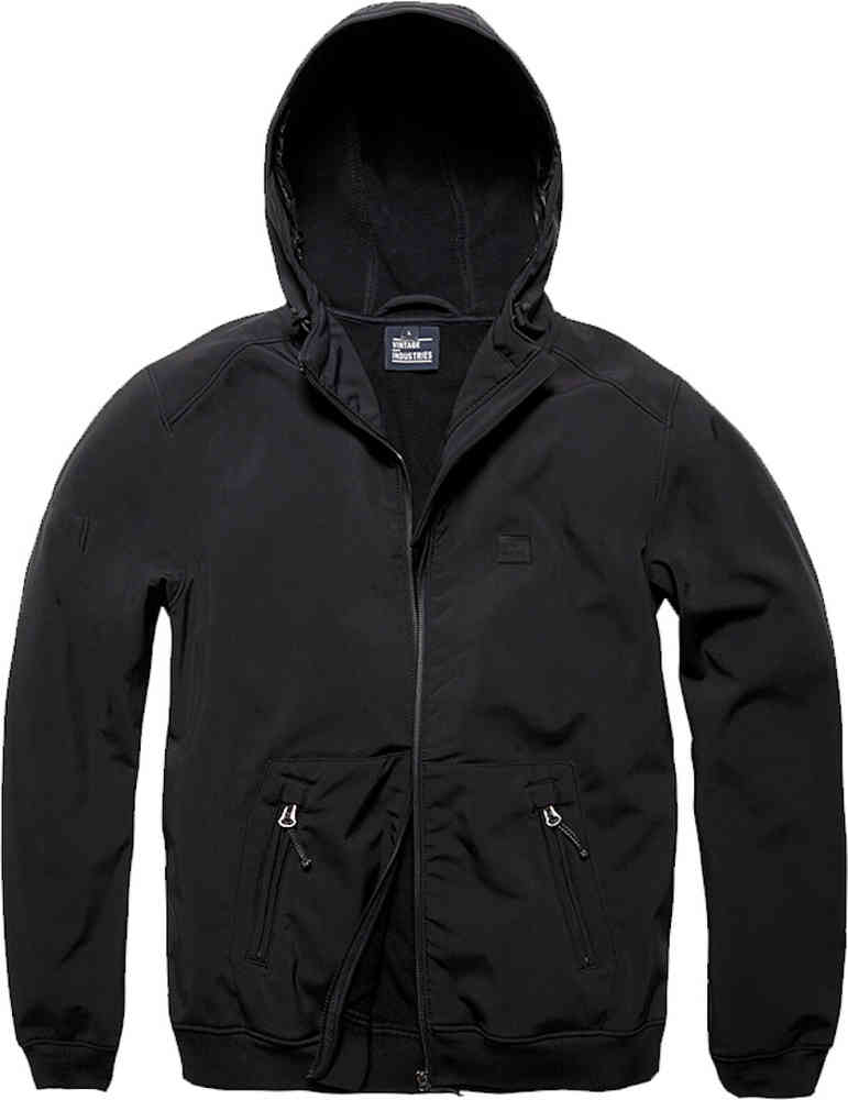 Куртка Ashore Softshell Vintage Industries, черный куртка renzo softshell vintage industries черный