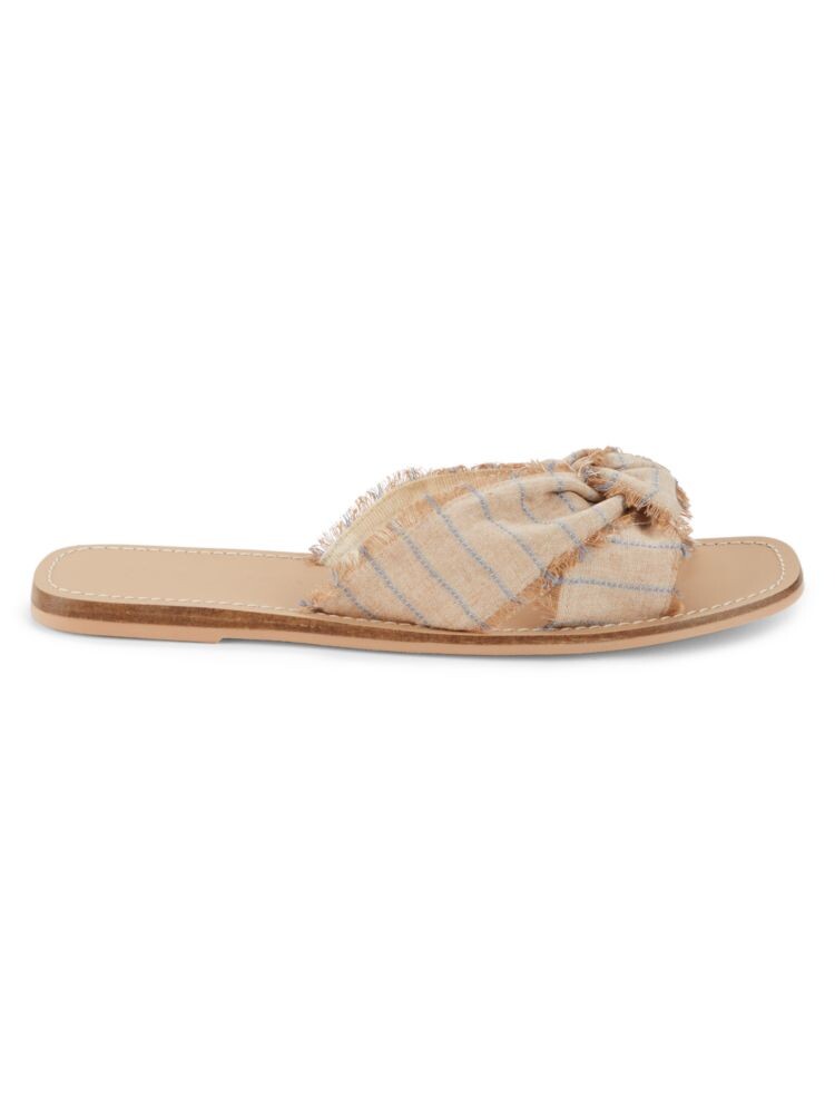 

Сандалии Fiamma на плоской подошве с узлом Splendid, цвет Ivory Multicolor