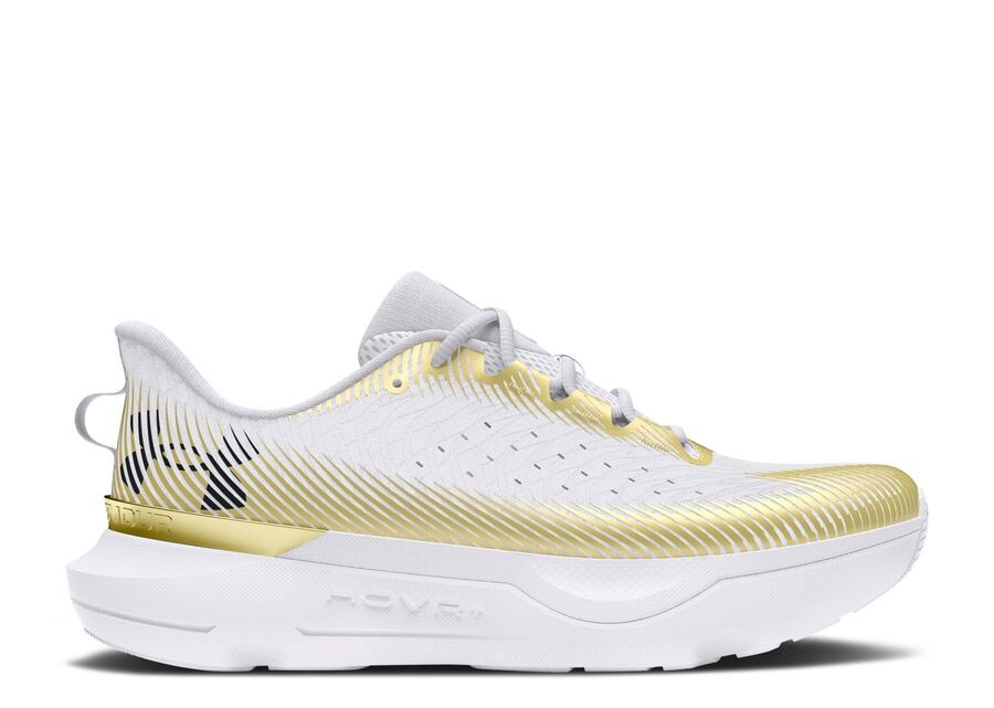 

Кроссовки Under Armour Wmns HOVR Infinite Pro, цвет White Metallic Gold