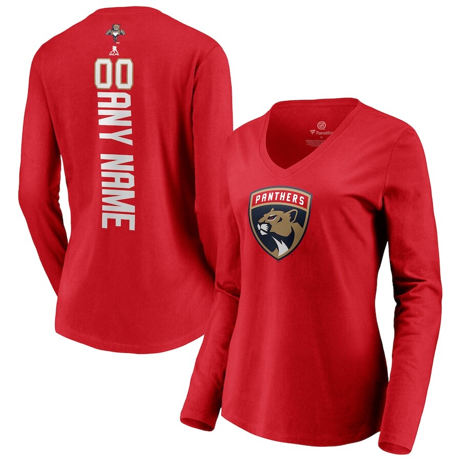 

Футболка с длинным рукавом Fanatics Branded Florida Panthers, красный