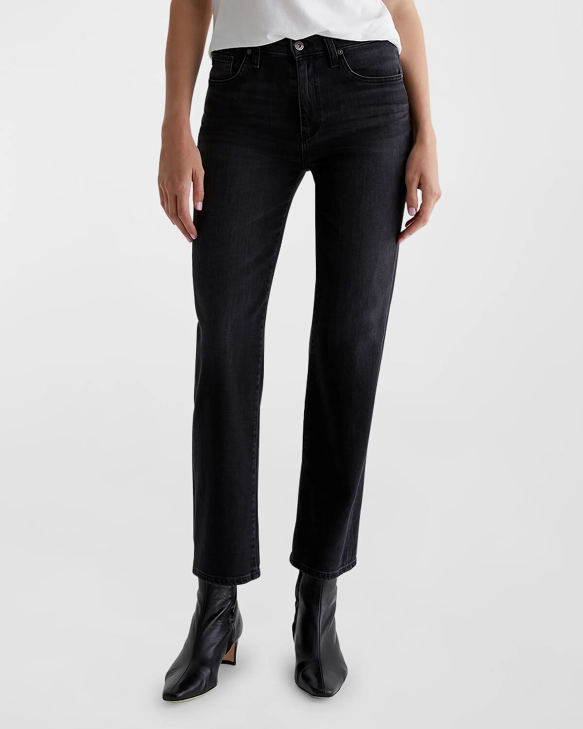 

Прямые джинсы Brinley со средней посадкой Ag Jeans, цвет Glasgow
