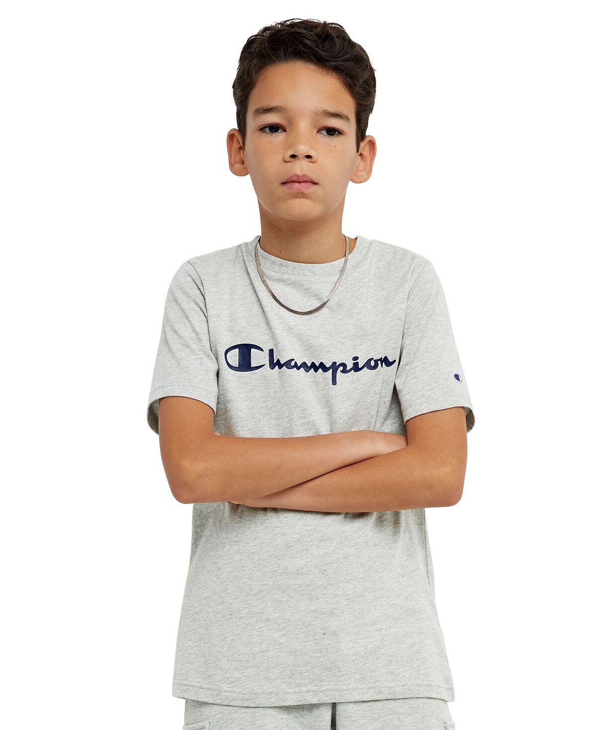 

Футболка с короткими рукавами для больших мальчиков Champion