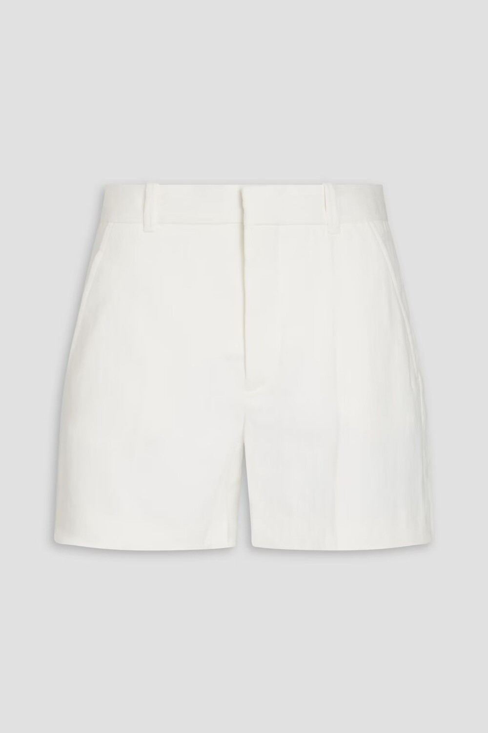 

Льняные шорты Chloé, слоновая кость