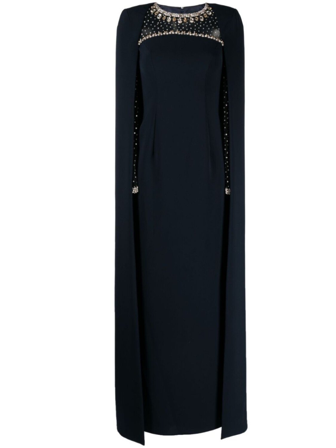 

Jenny Packham вечернее платье Loretta с пайетками, синий