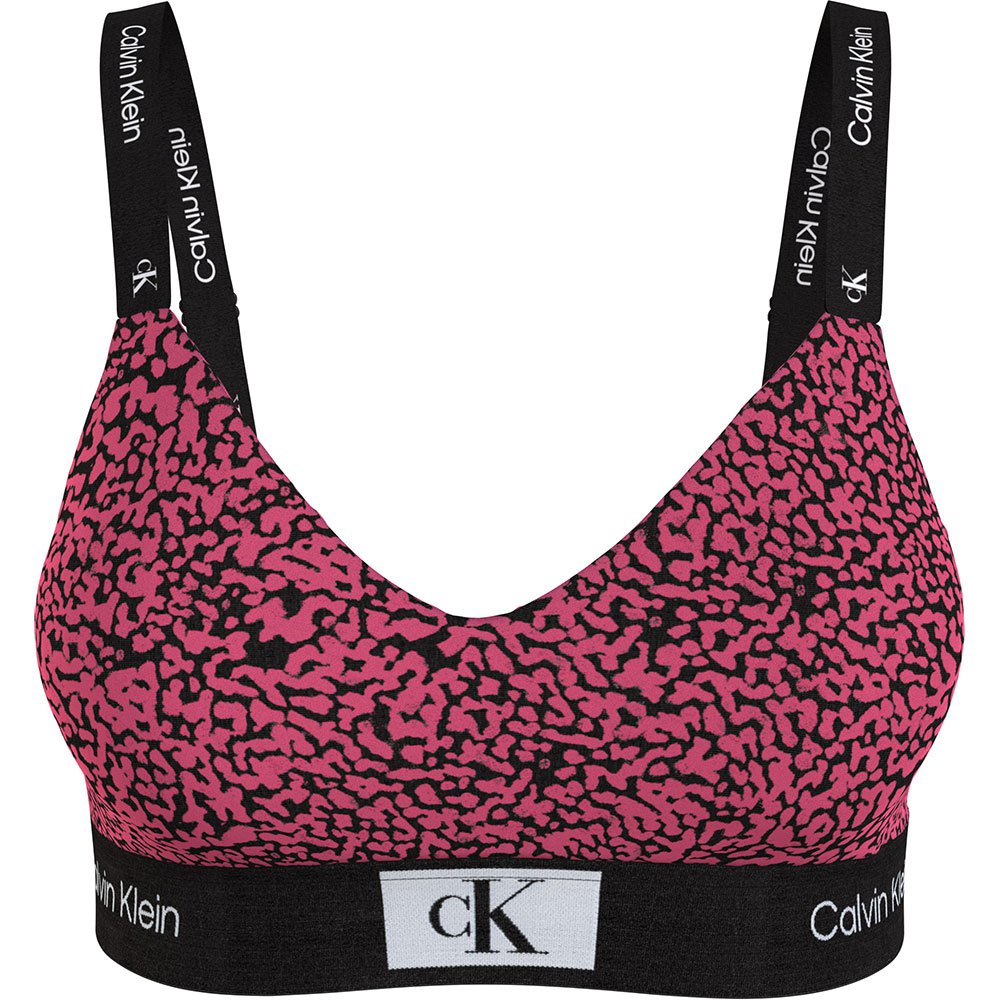 цена Бюстгальтер Calvin Klein Lght Lined Bralette Bra, розовый