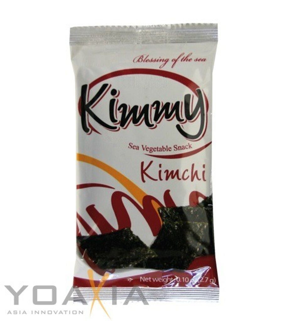 

[ 21,6 г ] KIMMY Пряные водоросли нори, сушеные и обжаренные с порошком кимчи Dongwon